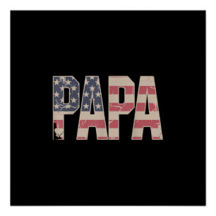 Póster Arte engraçada do Papai para o avô dos netos do Di