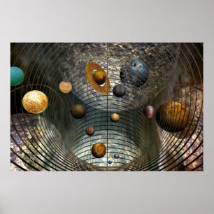 Poster Arte espacial