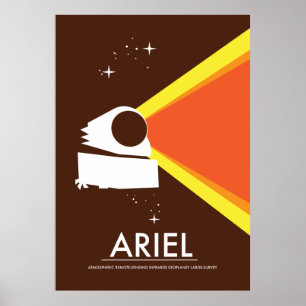 Poster Arte Espacial ARIEL