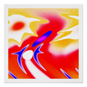 Póster Arte estrangeira do esporte do verão