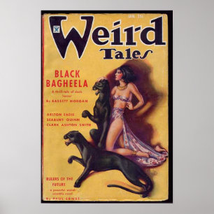 Póster arte estranha dos contos