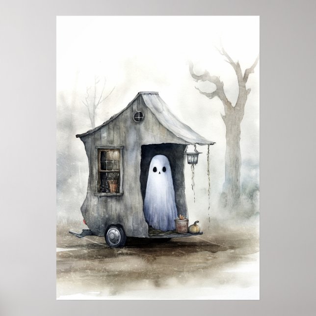 Poster Arte Fantasma: Casa Pequena (Frente)