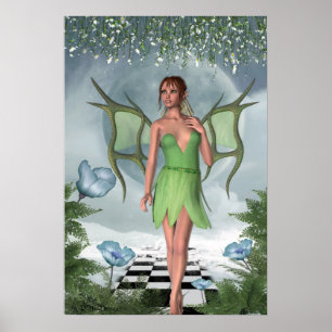 Poster Arte feericamente da fantasia dos sonhos