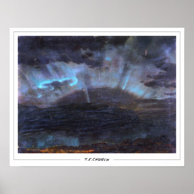 Poster Arte Fina de Frederic Edwin Church #392 (Frente)