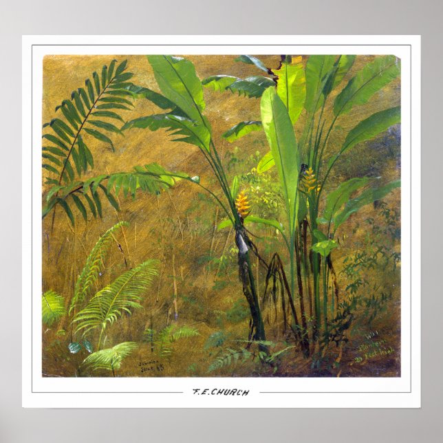 Poster Arte Fina de Frederic Edwin Church #651 (Frente)