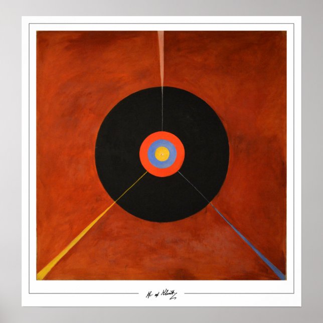 Poster Arte fina de Hilma af Klint #59 (Frente)