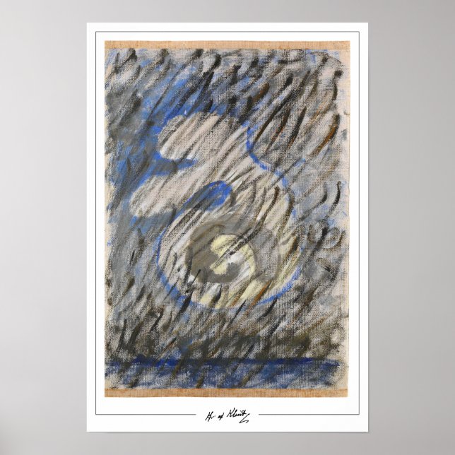 Poster Arte fina de Hilma af Klint #89 (Frente)