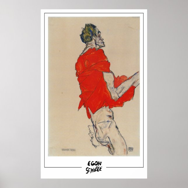 Poster Arte Fina Egon Schiele #163 (Frente)