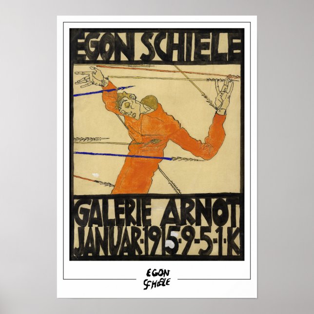 Poster Arte Fina Egon Schiele #231-2 (Frente)