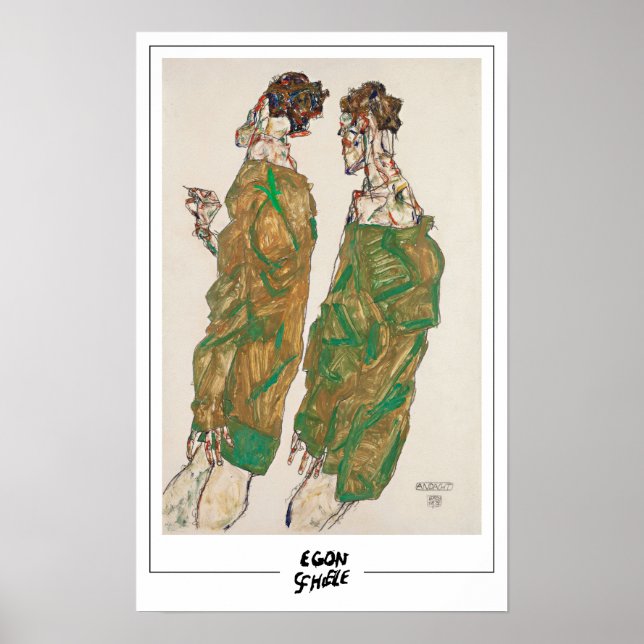Poster Arte Fina Egon Schiele #421 (Frente)