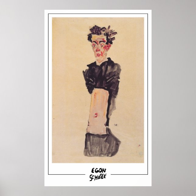 Poster Arte Fina Egon Schiele #489-2 (Frente)