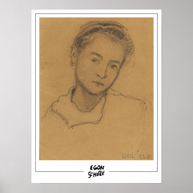 Poster Arte Fina Egon Schiele #565-2 (Frente)