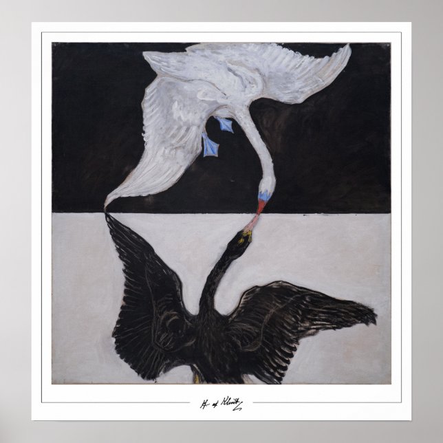 Poster Arte Fina Hilma af Klint #3 (Frente)