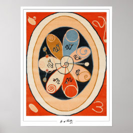 Poster Arte Fina Hilma af Klint #4