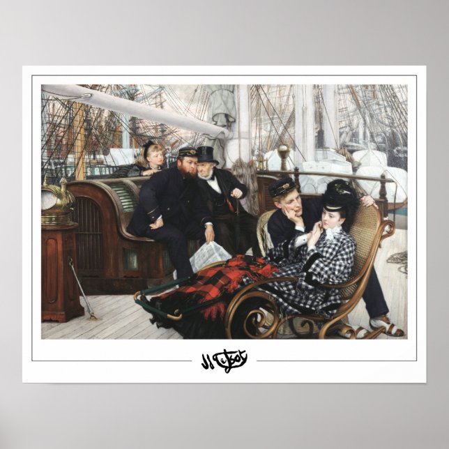 Poster Arte Fina James Tissot #445 (Frente)