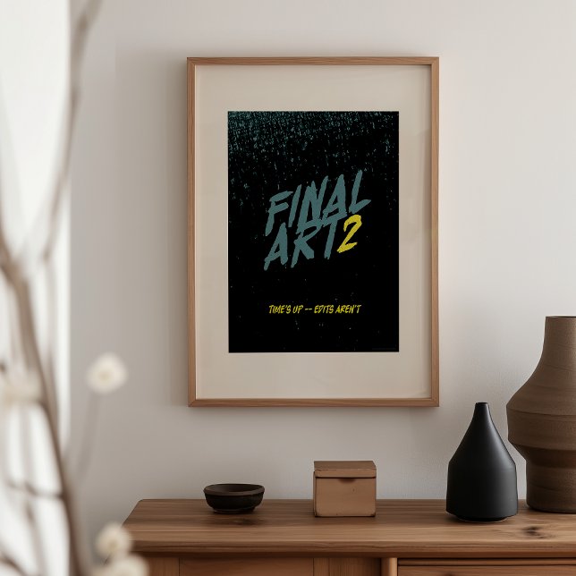 Poster Arte Final 2 - Paródia de pôster de filme antigo (Criador carregado)