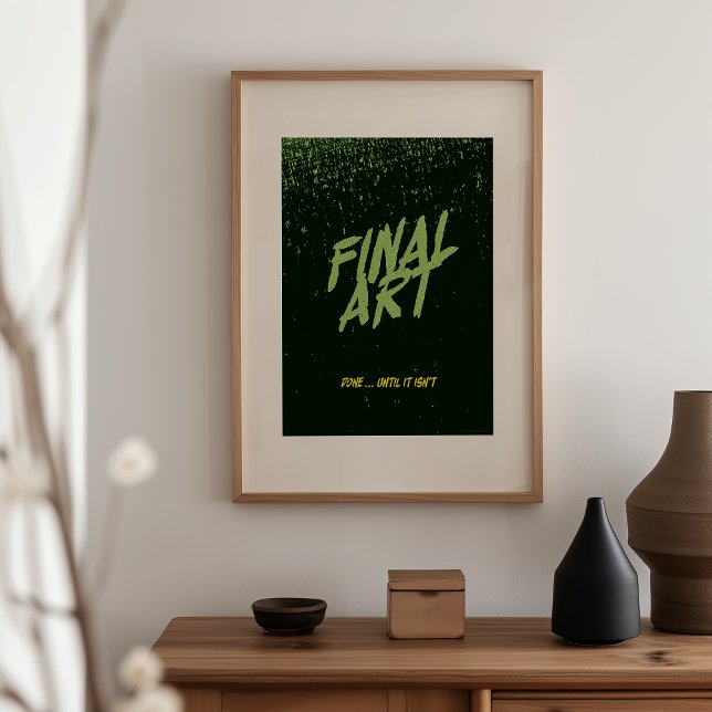 Poster Arte Final - Paródia de pôster de filme antigo (Criador carregado)