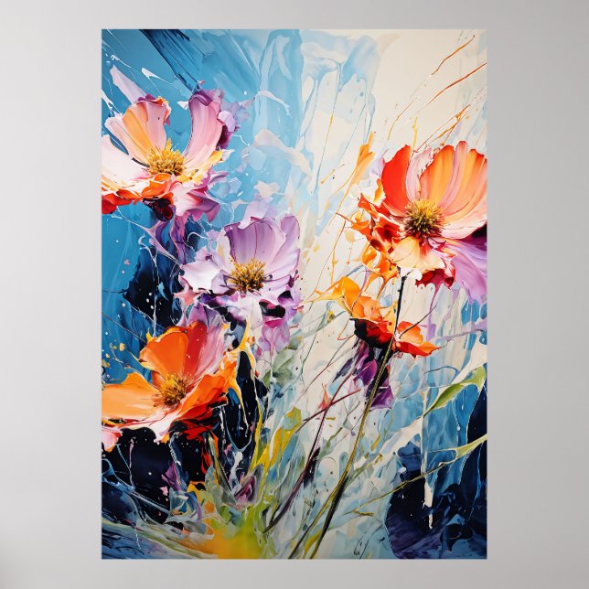 Poster Arte Floral (Frente)