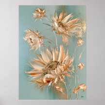 Arte Floral Himawari Neo-Rinpa