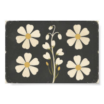 Arte Floral Minimalista Branca