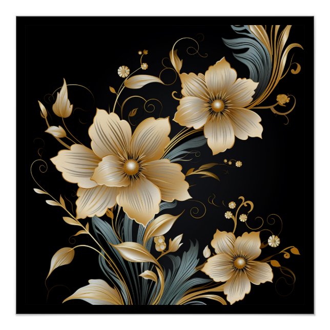 Póster ARTE FLORAL nº 2 (Frente)