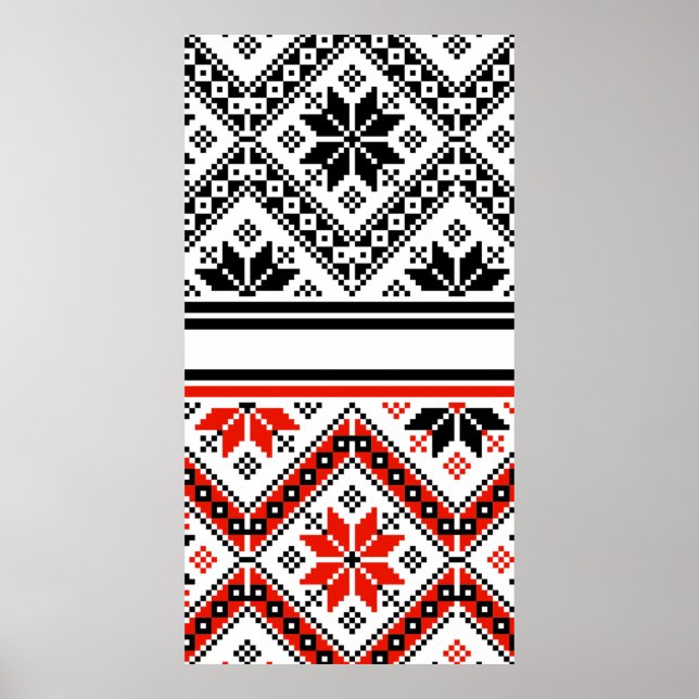 Poster Arte folclórica búlgara (Frente)