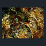 Póster Arte Fractal de Abstrato de outono doce<br><div class="desc">Arte fractal única por Designs de Archetypus. Digitalmente criado usando softwares sofisticados e renderizado experientemente para fazer um design interessante e fascinante.</div>