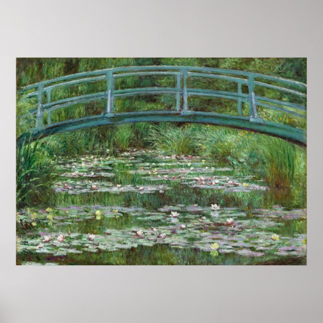 Poster Arte Francesa Claude Monet (Frente)