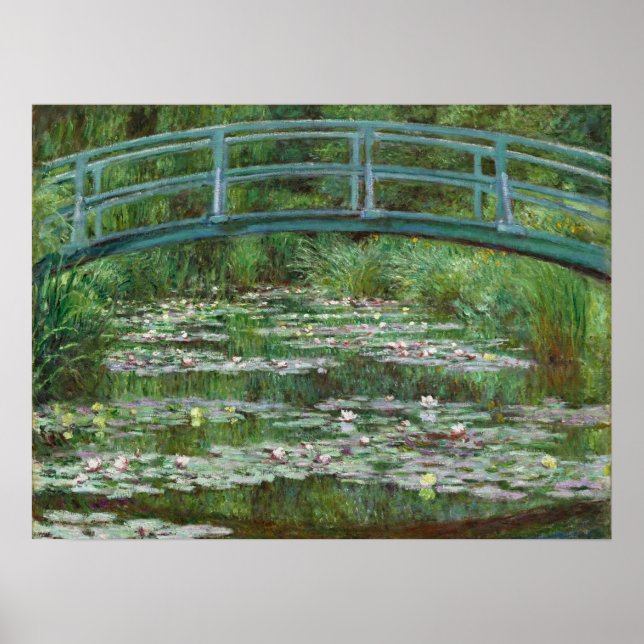 Poster Arte Francesa Claude Monet (Frente)