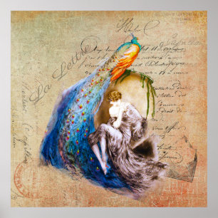 Póster Arte Francesa Nouveau ~ La Lettre