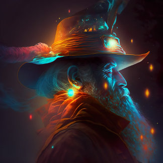 Poster Arte Futura - Durch KI-Generierte Kunst!