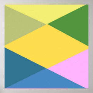 Poster arte geométrica