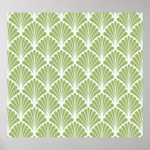 Poster Arte Geométrica Deco, padrão sem costura