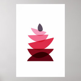 Poster Arte Geométrica Escandinava