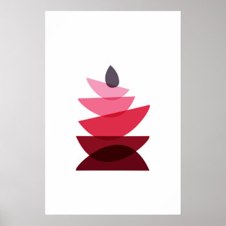 Poster Arte Geométrica Escandinava