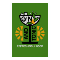 Arte Gin E Drinkers Tônicos