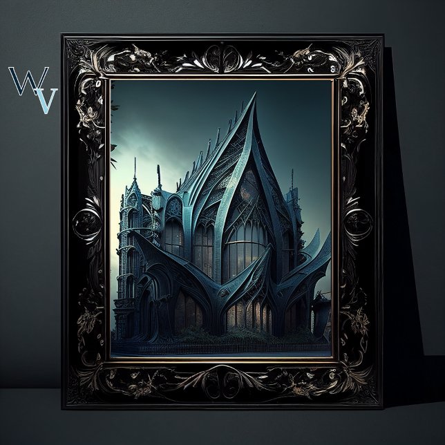 Poster Arte Gótica Moderna (Criador carregado)