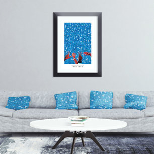 Poster Arte Gráfica Adora Mãos Mídias Mistas