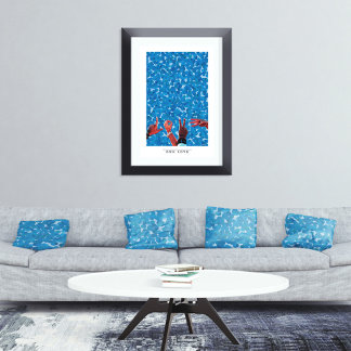 Poster Arte Gráfica Adora Mãos Mídias Mistas