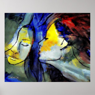 Póster Arte Impressão-Contemporânea das belas artes -