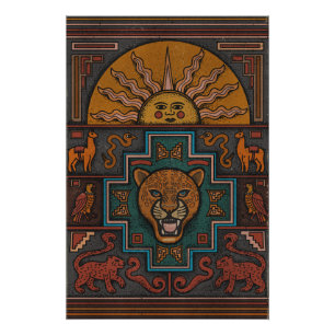 Póster Arte Inca