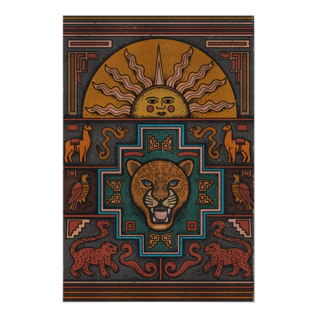 Póster Arte Inca (Frente)