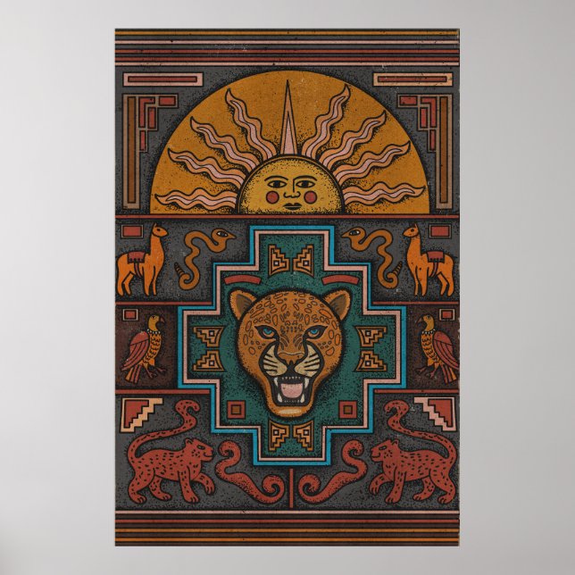 Poster Arte Inca (Frente)