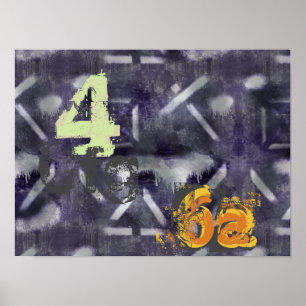 Poster Arte Industrial Abstrata
