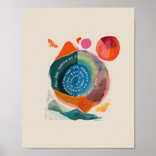 Poster Arte Inspiradora por MHN