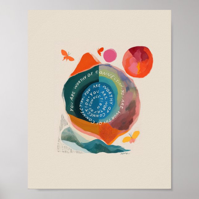 Poster Arte Inspiradora por MHN (Frente)