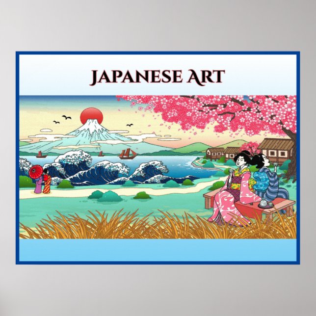Poster Arte Japonesa (Frente)