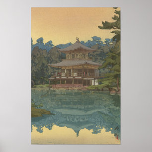Poster Arte Japonesa em Ukiyoe (Hiroshi Yoshida)