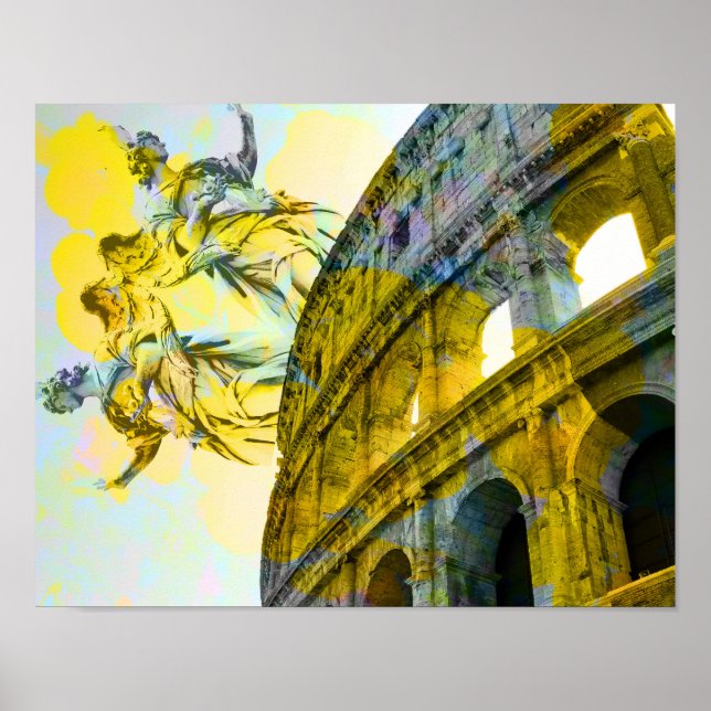 Poster Arte legal dos elementos de Roma em sentido de mod (Frente)