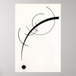 Poster Arte linear minimalista